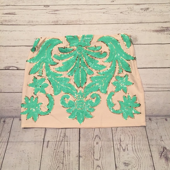 Endless Rose Dresses & Skirts - Endless Rose Sequin Detail Mini Skirt